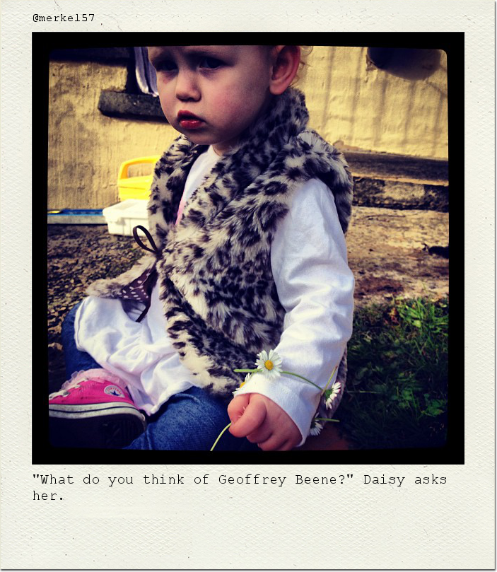 "What do you think of Geoffrey Beene?" Daisy asks her.