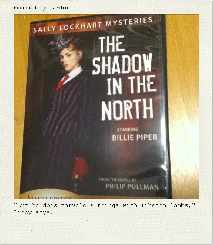 "But he does marvelous things with Tibetan lambs," Libby says.