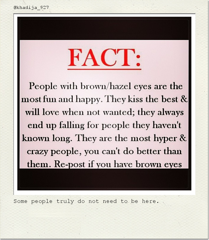 Some people truly do not need to be here.