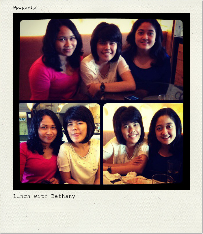 Lunch with Bethany