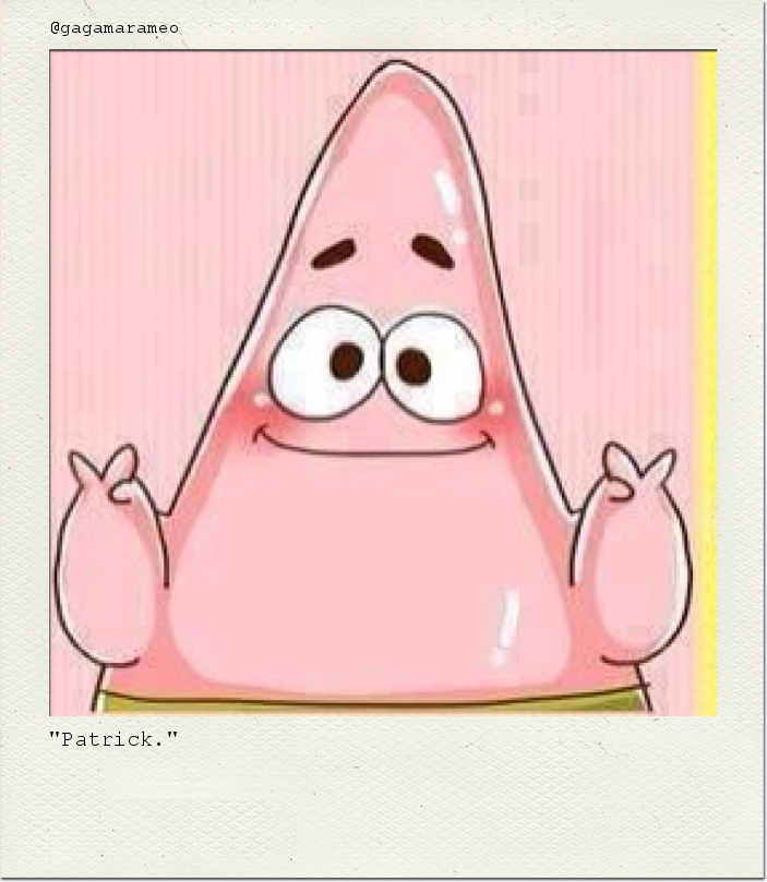 "Patrick."