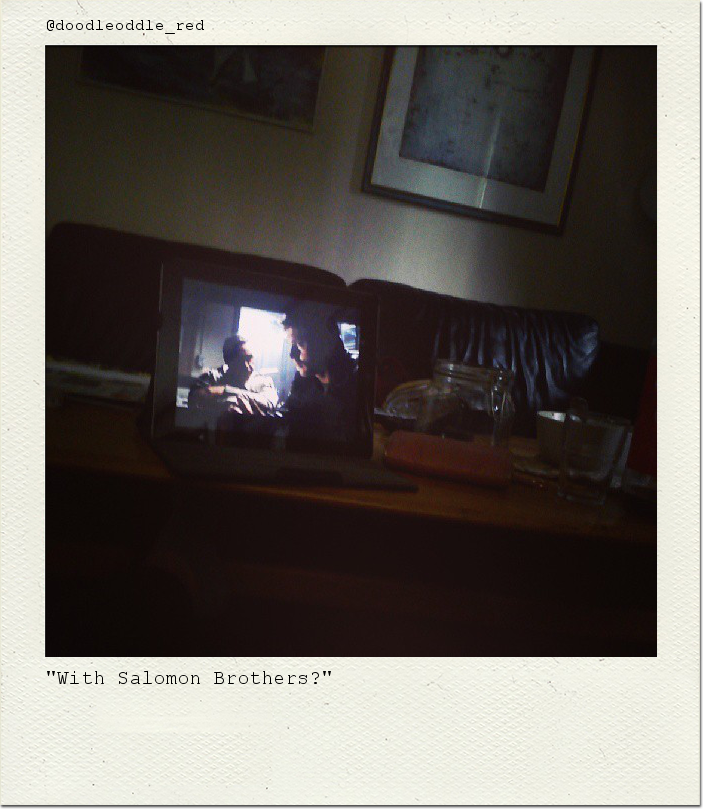 "With Salomon Brothers?"