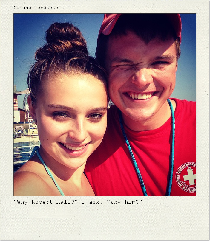 "Why Robert Hall?" I ask. "Why him?"