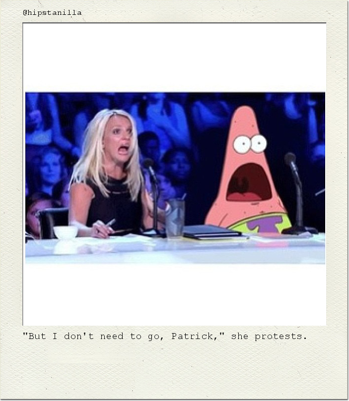 "But I don't need to go, Patrick," she protests.