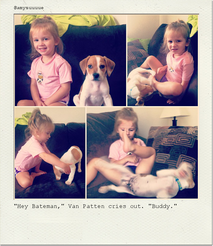 "Hey Bateman," Van Patten cries out. "Buddy."