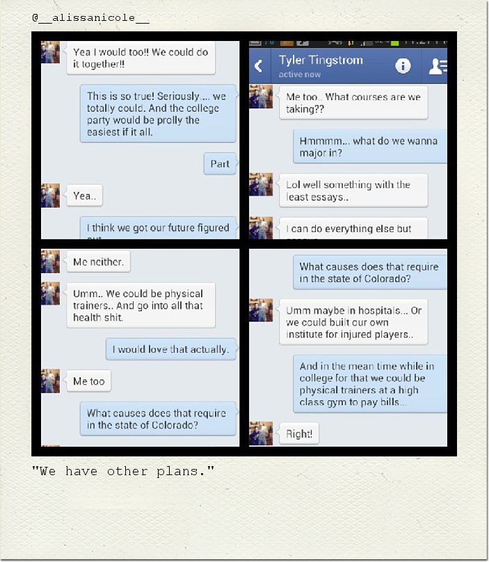 "We have other plans."
