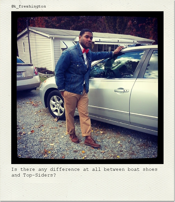 Is there any difference at all between boat shoes and Top-Siders?